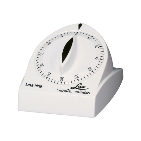 LUX KITCHEN TIMER 60MIN WHT CP1929-14